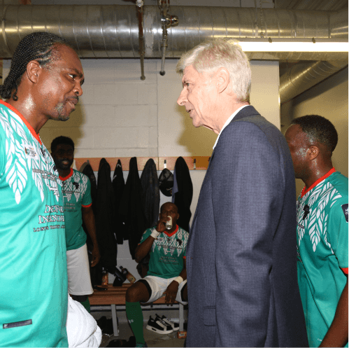 THE FOOTBALL MATCH WITH HEART FOR KANU