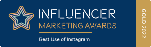 Best use of Instagram - UK Influencer Marketing Awards 2022 award