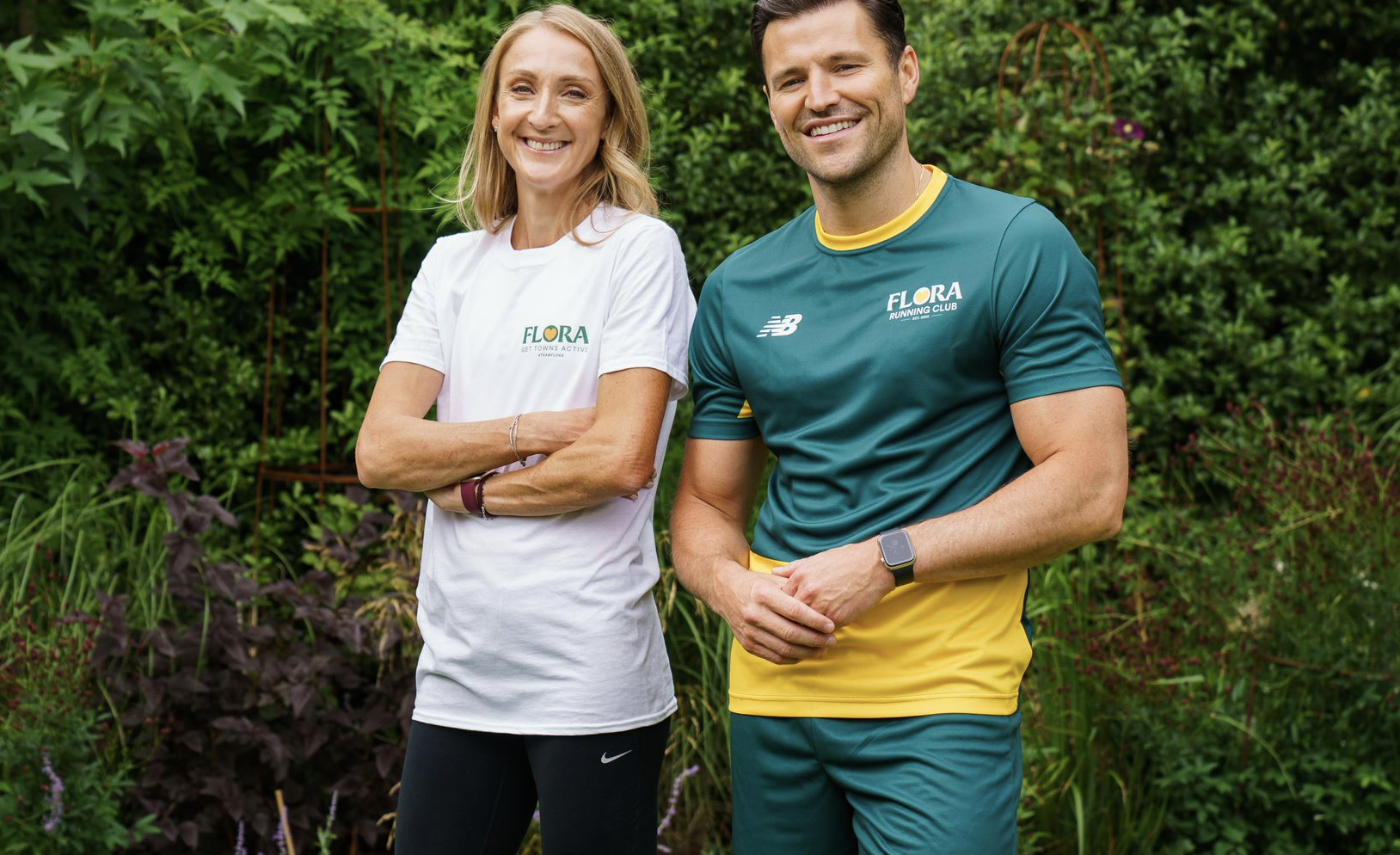 GETTING TOWNS ACTIVE AHEAD OF THE LONDON MARATHON FOR FLORA 